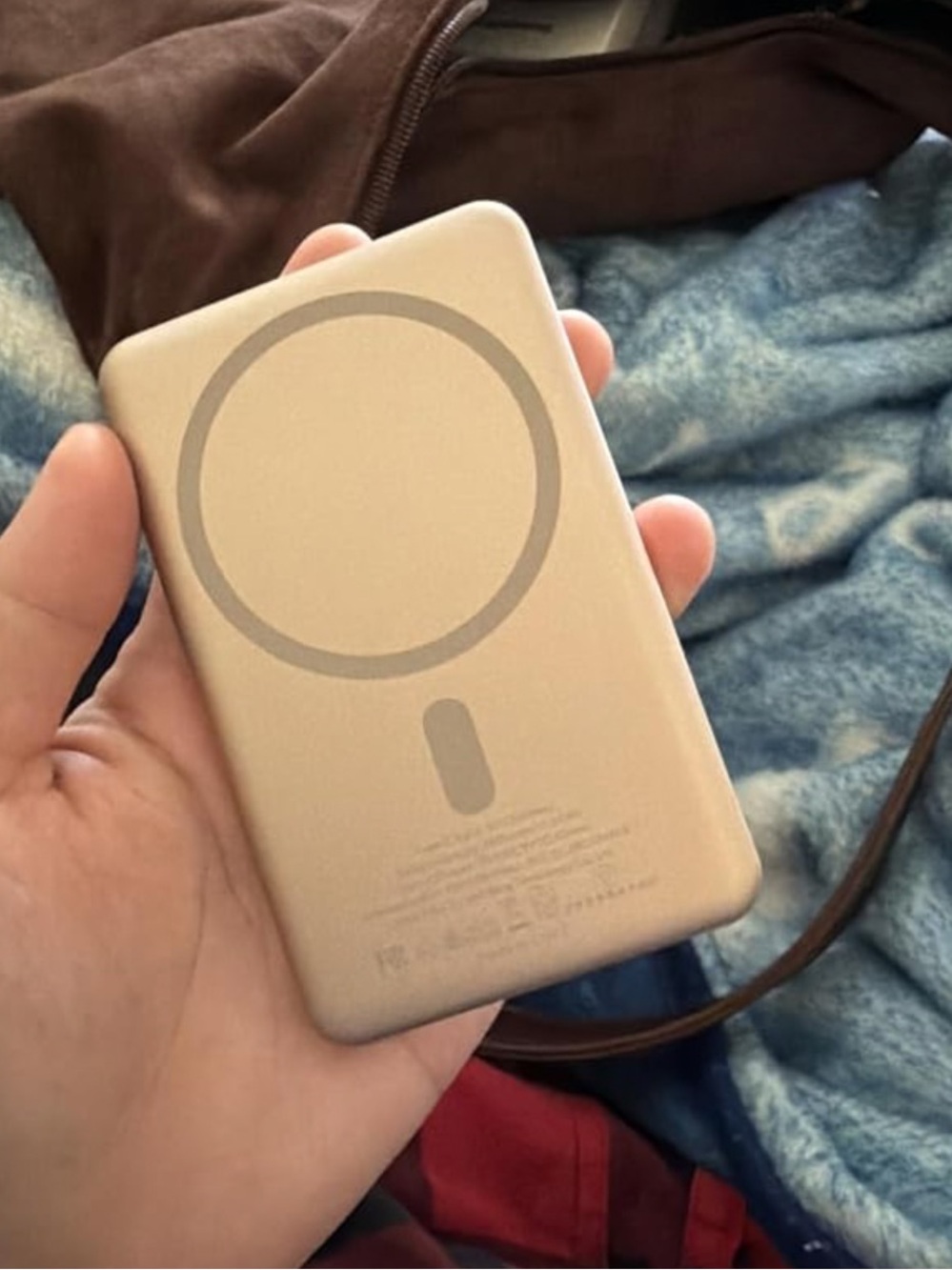 Portable Magnetic Wireless Power Bank - Rose Gold
